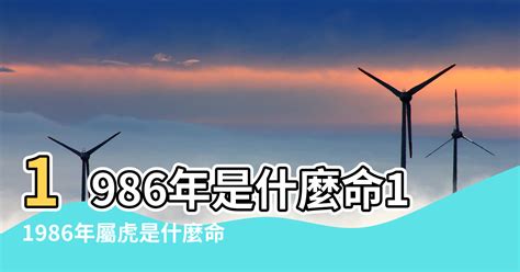 1986年屬什麼|1986 年出生属什么生肖